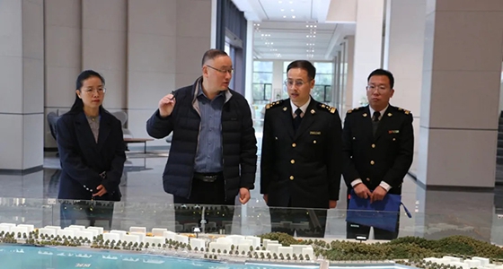 麗水海關關長洪壯一行調研安特集團